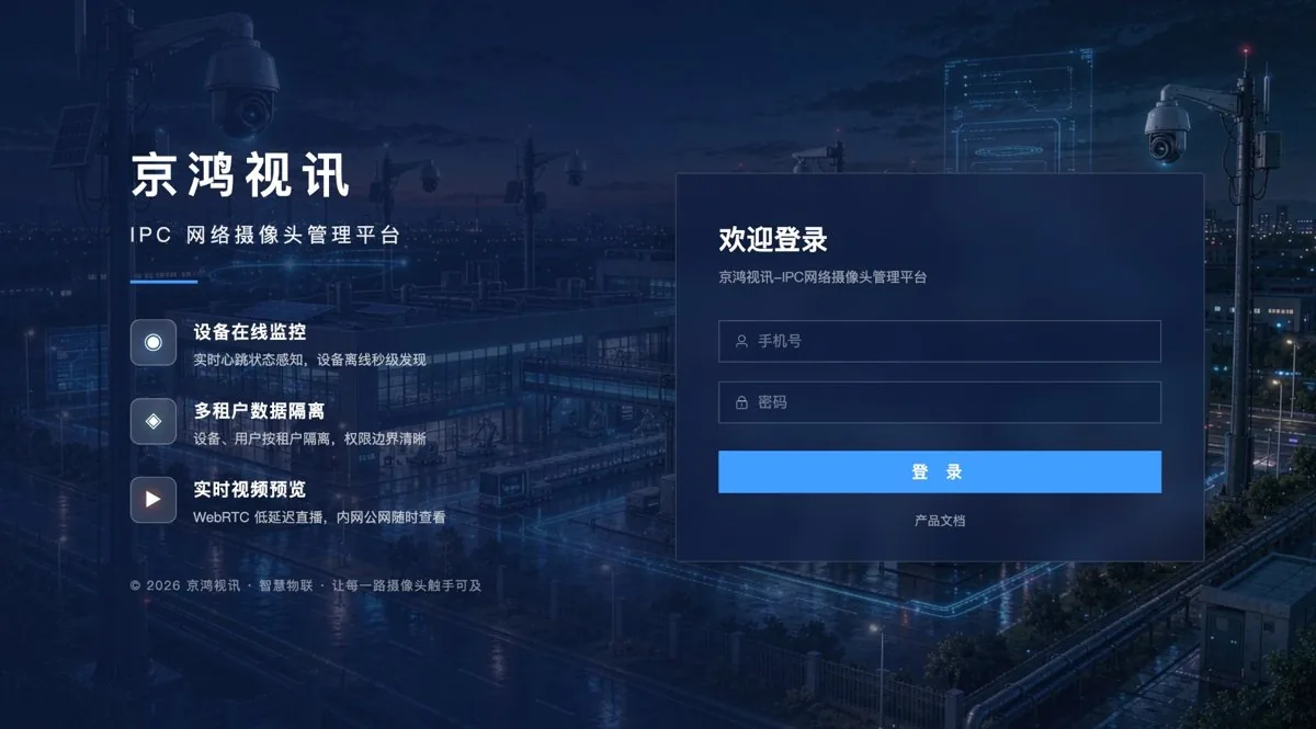 京鸿IPC监控